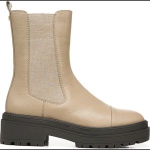 Sam Edelman Wellington Cap Toe Lug Sole Chelsea Combat Boot